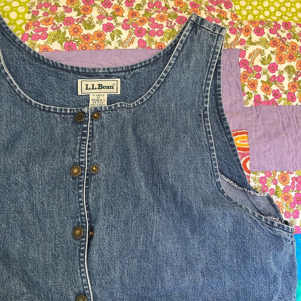 90s denim dress
